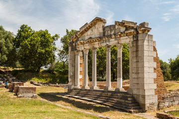 Ruins of the ancient Apollonia town, Albania