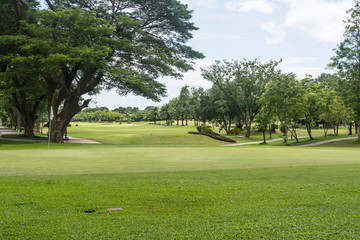 Golf Course surrounded by beautiful nature.