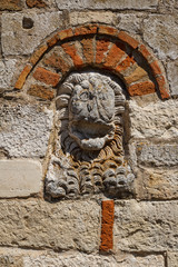 Medieval monastery built over the ruins of the ancient Apollonia town, Albania