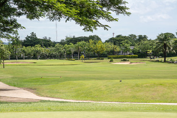 Golf Course surrounded by beautiful nature.