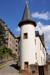 Die Wolfsburg an der Landgraf-Phillipp-Straße in Marburg, Hessen