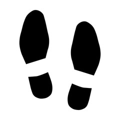 Shoe prints icon