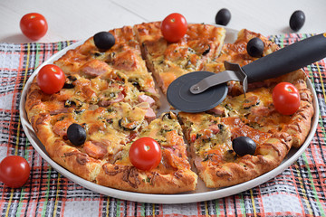 Tasty pizza
