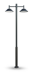 Modern lamp post - 3D Rendering Image