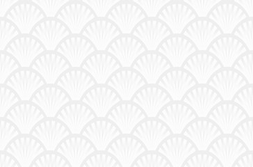 White vector seamless background. 