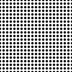 Pop art dots background. Black and white texture. - 158280154