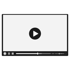 Video player for web site