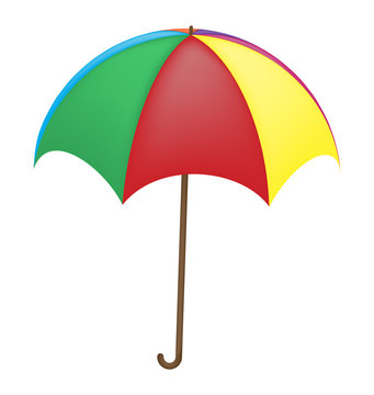 Umbrella vector symbol icon design.