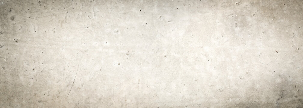 Plastered concrete wall