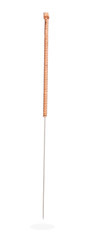 needle use to perform acupuncture, it's alternative medical ( isolated on white wih clipping path )