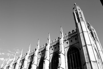Cambridge Architecture (Black and White)