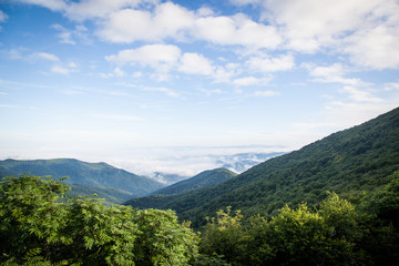 Obraz premium Blue Ridge Parkway