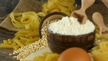 Macaroni Pasta Pastry  Delicious Carbohydrate Concept