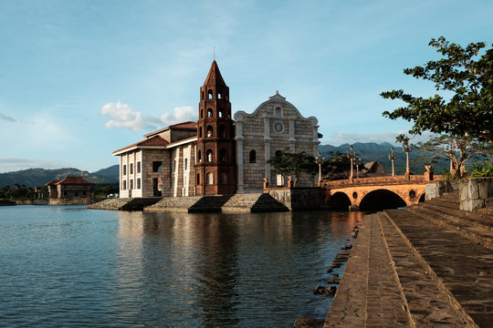 Vintage style church in Las Casas