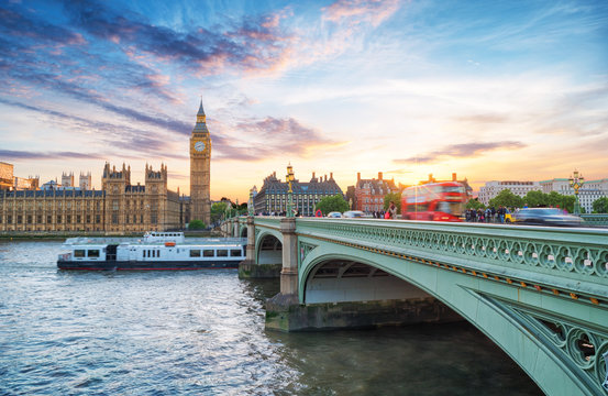 Westminster Br&uuml;cke und Big Ben
