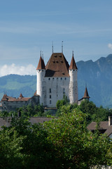 Fototapeta premium Castle in Thun, Switzerland