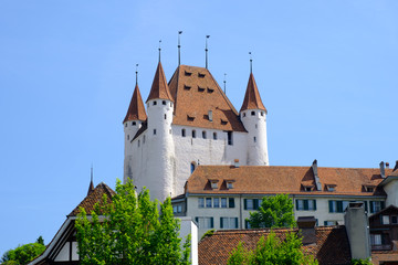 Fototapeta na wymiar Castle in Thun, Switzerland