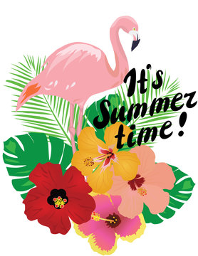 It is Summer Time Vector