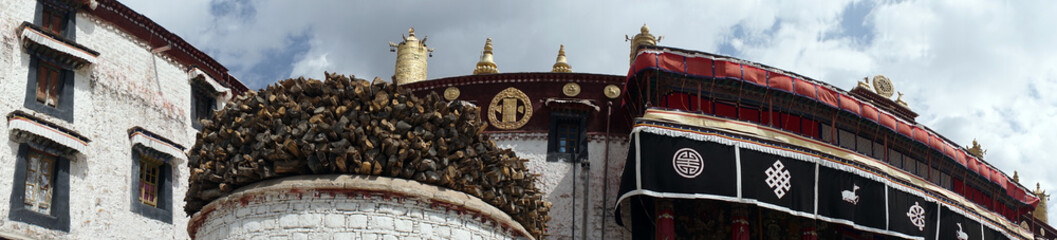 Temple in monastery