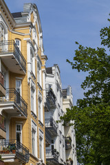 Altbaugebäude in Hamburg, Deutschland