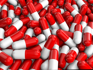 capsule pills background