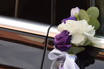 Car decoration for wedding