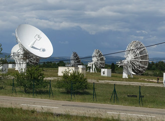 antenne, radar, parabole