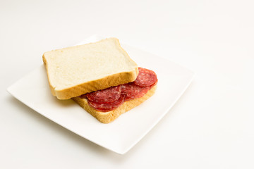 bocadillo de longaniza payés