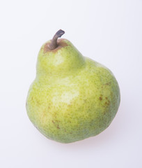 pears or green pears on a background.