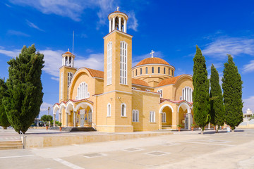 Fototapeta na wymiar Beautiful church on Cyprus island