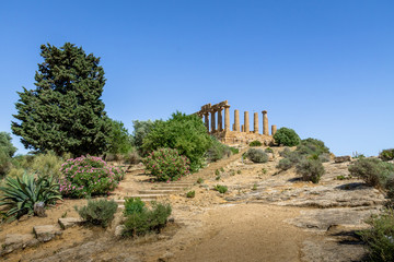 Temple of Juno in the Valley of Temples - Agrigento, Sicily, Italy