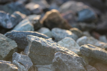 Rocks at sunshine