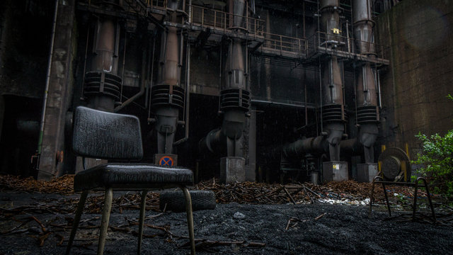 Urbex HFB Stuhl