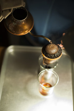 slow drip coffee