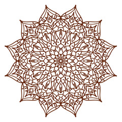 Lace ornament, mandala