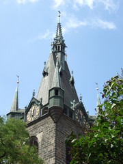 Obraz premium Kirchturm, Prag