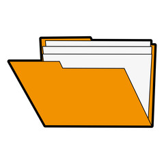 file folder icon image vector illustration design