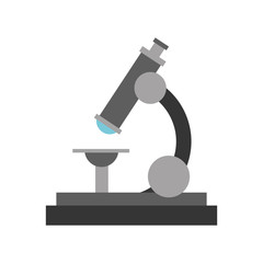 microscope science icon image vector illustration design 