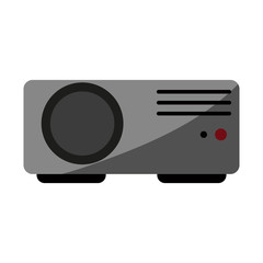 video projector icon image vector illustration design 