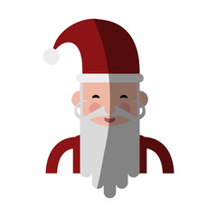 santa claus christmas related icon image vector illustration design 