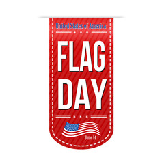 Flag day banner design