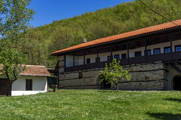 View of Temski monastery St. George, Pirot Region, Republic of Serbia