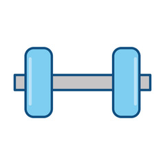 weight gym sport icon vector illustration graphic design