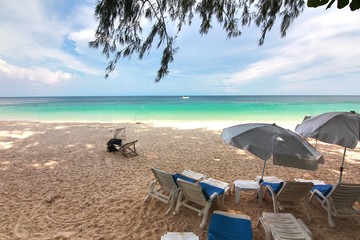 Fototapeta na wymiar Paradise beach in Koh maiton island , phuket ,Thailand