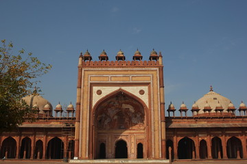 Jama Masjid in Fatehpur Sikri, Bundesstaat Uttar Pradesh, Indien