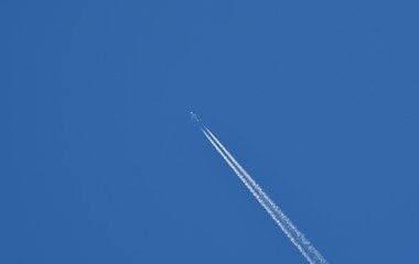 Plane in sky