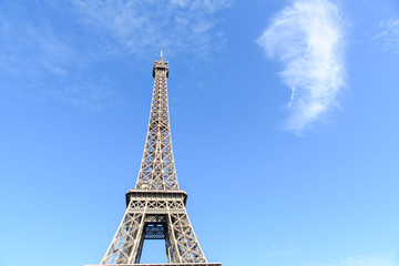 Fototapeta na wymiar Tip of Eiffel