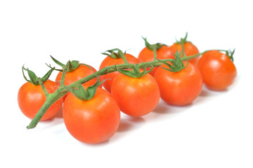 Cherry tomato on white background  - isolated