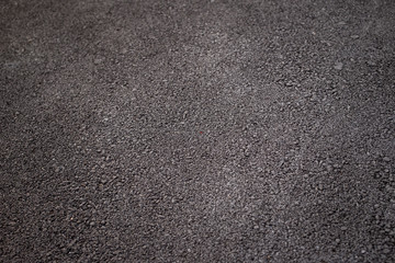 Photograph of asphalt road surface close up background.