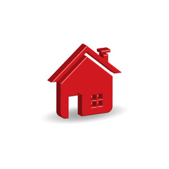 3d icon house